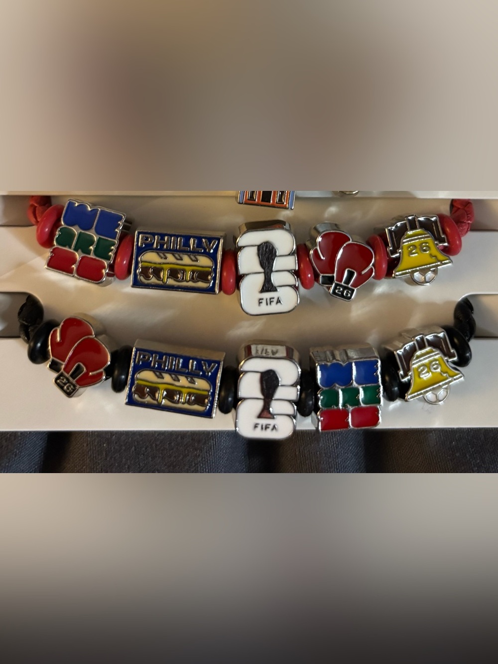 BOA FIFA Philly Charm Bracelets Fan Bands